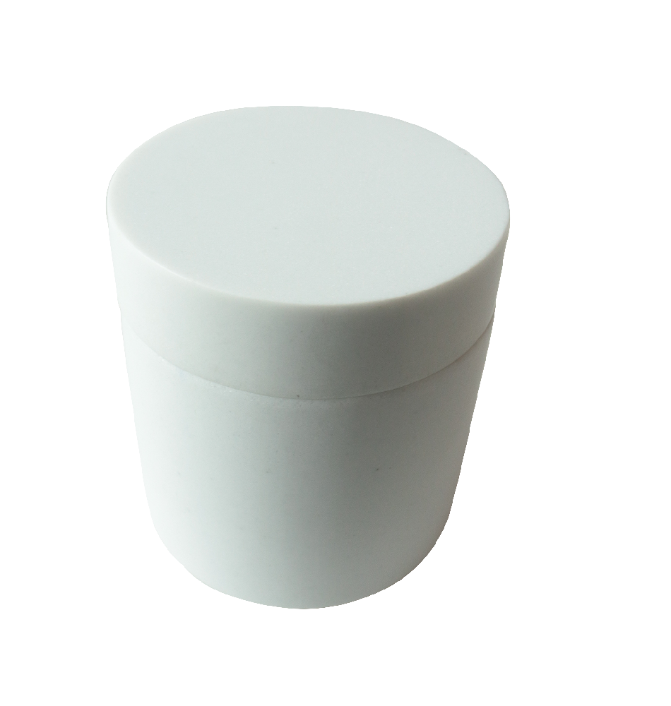 Resin cotton jar white