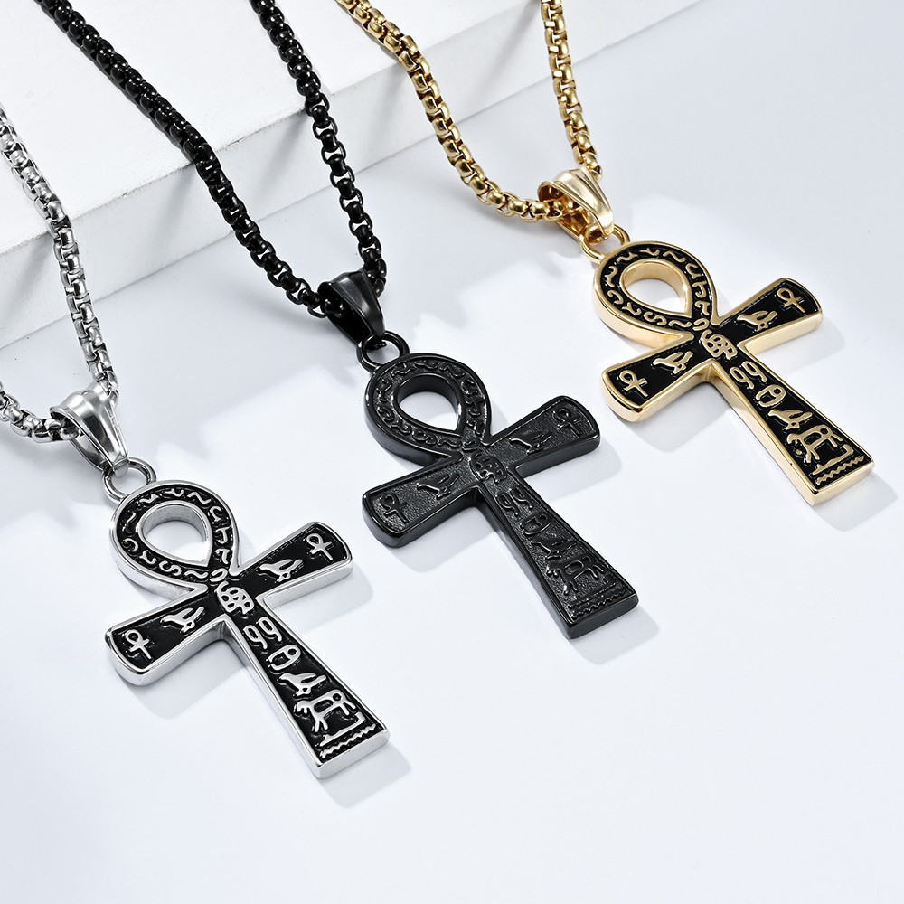 hot sale multi color cross buterfly design Necklace